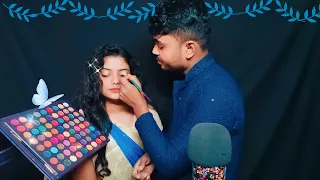 Asmr Makeup Artist Does My Indian Party Makeup 💄