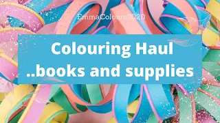 Adult coloring haul September2023