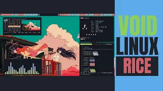 Void Linux BSPWM Rice | Polybar | Powerline