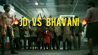 JD vs Bhavani 🔥|master climax powerful fight |