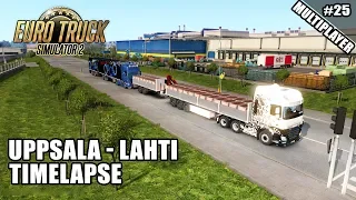Euro Truck Simulator 2 Multiplayer Timelapse - Uppsala To Lahti - #25