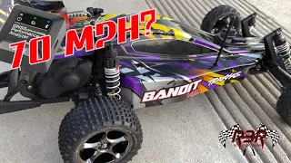 Traxxas Bandit | Can it go 70mph?