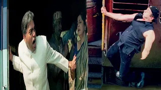 Karzdaar Maa Ko Bachane Chalti Train Main Ghuse Sunny Deol - Karz The Burden of Truth Climax Scene