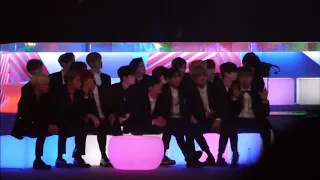 [FANCAM] 171201 2017 MAMA BTS and Wanna One's Reaction to Gashina Cut