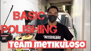 Basic polishing | Polishing tutorials | paano mag polish ng kotse (Tagalog) | ECQ lockdown vlog