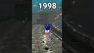 Evolution of sonic's Drowning 1991-2022 #shorts #evolution