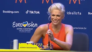 Eurovision 2023 - Hannah Waddingham Reacts to Fan Calling Her Mother