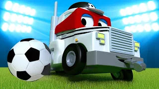 Special FIFA - Camionul arbitru - Super Camionul Carl în Orasul Masinilor 🚚 ⍟ Desene pentru copii