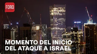 Así fue el Inicio del ataque de Irán contra Israel - Las Noticias