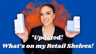 *UPDATED* WHAT'S ON MY RETAIL SHELVES! | MY RETAIL PRODUCTS | LICENSED ESTHETICIAN | KRISTEN MARIE