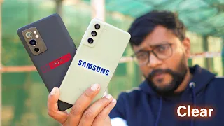 Samsung Galaxy S21FE vs OnePlus 9RT Clear Comparison !