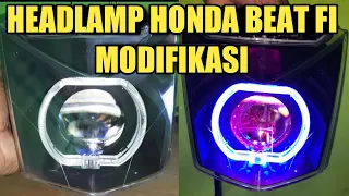 MODIFIKASI REFLEKTOR BEAT FI 2013 | Hadi Sutrisno