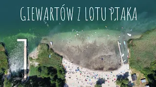 Giewartów - Jezioro Powidzkie || najczystsze jezioro w Wielkopolsce || DRONE