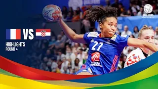 France vs Croatia | Highlights | Women's EHF EURO 2022 Qualifiers | Round 4