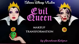 Snow White 'Evil Queen' Makeup Transformation | Twisted Disney Villains by Anastasia Kalyna