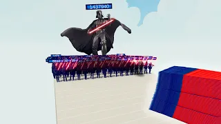 100x DARTH VADER + 1x GIANT vs EVERY GOD - Totally Accurate Battle Simulator TABS