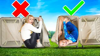 If you can FIT, You WIN Gymnastics Challenge! | Family Fizz