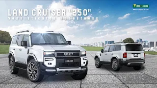 【ランドクルーザー"250"】MODELLISTA装着車両・ノーマル車両の比較動画