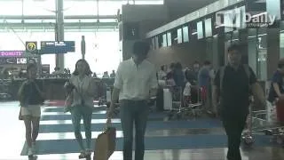 140720 Park Seojoon at Incheon airport