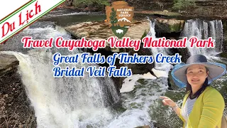 Travel Ohio: Cuyahoga Valley National Park-Great Falls of Tinkers Creek-Bridal Veil Falls
