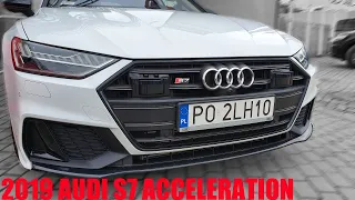 [Vlog IV] 2019 Audi S7 3.0TDI 349HP acceleration * najnowsze S7 oraz test przyspieszenia *