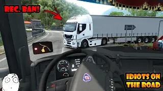 ★ IDIOTS on the road #51 - ETS2MP | Funny moments - Euro Truck Simulator 2 Multiplayer
