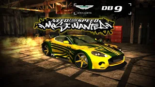 NFS Most Wanted Redux V3 | ASTON MARTIN DB9 BY RONNIE JUNKMAN TUNING | 4K FULL HD