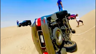 Desert accident. 🚑 Roll Over ACCIDENT! Learn to avoid.