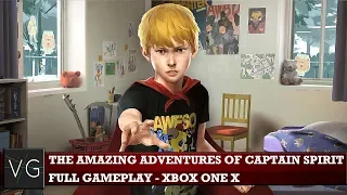 THE AMAZING ADVENTURES OF CAPTAIN SPIRIT (XBX) - full gameplay. No commentary.