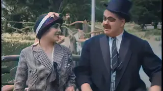 Chaplin: by the Sea (Laurel & Hardy) Color