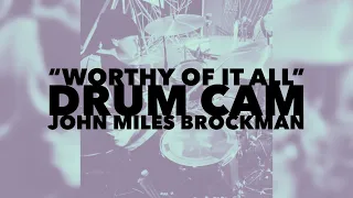 “Worthy of it All” drum cam by John Miles Brockman | 10yr old Worship Drummer ​​⁠| CeCe Winans