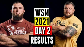 World's Strongest Man 2021 Day 2 Results & Recap (Part 1)