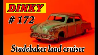 Dinky  #172  studebaker land cruiser   code 3 restoration