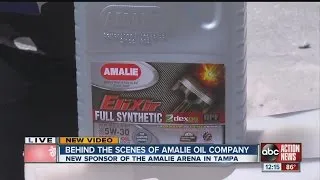 Behind the scenes of Amalie Oil Company