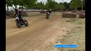 dirt flatrack training MarcMarquez prepare o Catalunya MotoGP2024