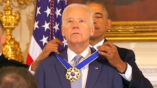 Obama awards Biden with the Presidential Medal of Freedom