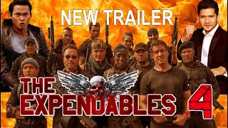 Jason Statham, Iko Uwais, Sylvester Stallone in The EXPENDABLES 4