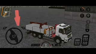 heavy machines simulator Перевозка баррикады