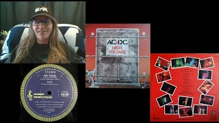 AC/DC debut "High Voltage" original vinyl release 02-17-1975.