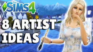 8 Types Of Artists To Play As In The Sims 4