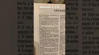 Génesis Capítulo 1 Versículos del 1-2