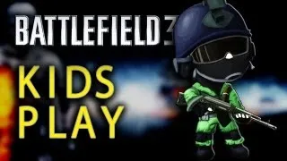 Kids Play: 11 Year Old Cousin Plays Battlefield 3 Ep.1