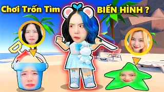 Chơi Trốn Tìm BIẾN HÌNH Siêu ẢO Trong Roblox ! Mèo Simmy Chơi Như Hack Khi Tìm Hero Team