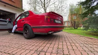 e34 540i exhaust  soundcheck