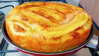 PÃO DE BANANA FOFINHO E DELICIOSO NA FRIGIDEIRA EM 10 MINUTOS PARA O CAFÉ DA MANHÃ OU LANCHE 😋