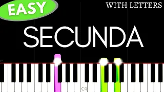 THE ELDER SCROLLS V: SKYRIM - Secunda | Easy Piano tutorial