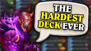 The Hardest Deck in Hearthstone