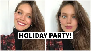 GRWM! | Natural Holiday Look | Start to Finish!