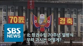 北 9·9절 70주년 열병식 현장…ICBM은 없었다 / SBS