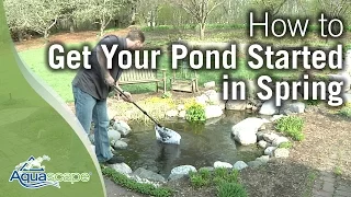 How to Get Your Pond Started in the Spring by Aquascape